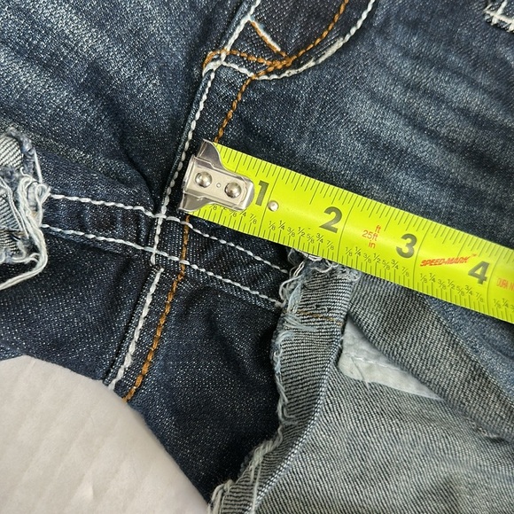 Grace in LA Denim Shorts Women’s Small Distressed Frayed Cutoff Western Style - Picture 3 of 12